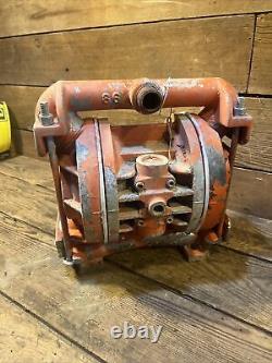 Wilden Pump M2 Diaphragm Pump TO TF AT Air Water Used Parts Cap Colton CA
