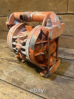Wilden Pump M2 Diaphragm Pump TO TF AT Air Water Used Parts Cap Colton CA