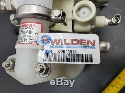 Wilden Pump-Mi 01-1363 Air Operated Pneumatic Diaphragm Hazardous Pump 1/2 NPT
