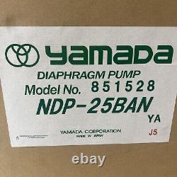 YAMADA 851528 NDP-25BAN Air Powered Double Diaphragm Pump New