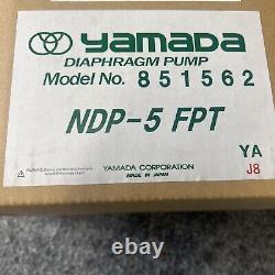 YAMADA 851562 NDP-5FPT Air Powered Double Diaphragm Pump New