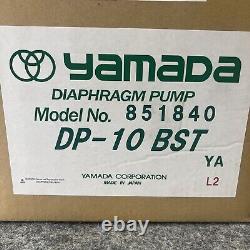 YAMADA 851840 DP-10BST Air Powered Double Diaphragm Pump New