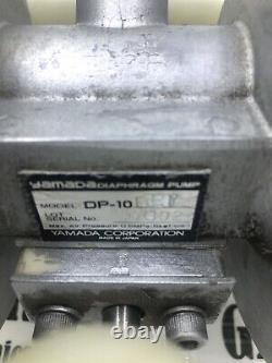 YAMADA DP-10BPT Air Activated Double Diaphragm Transfer Pump 100 psi. NSF Food