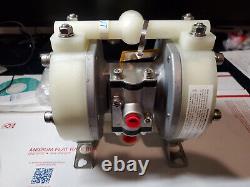 YAMADA Pump, Model 851843 DP-10BPT, Air Operated Double Diaphragm Pump, PTFE