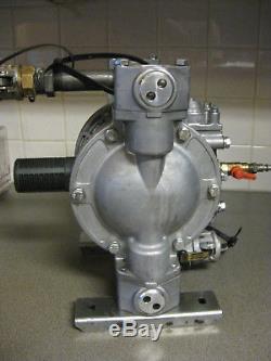 Yamada 3/4 Aluminum Air Operated Dual Diaphragm Pump, Model NDP-20BAN, 100PSI