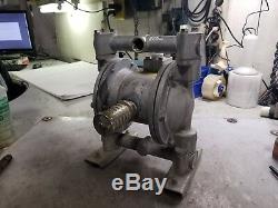 Yamada 3/4 Stainless Steel Air Operated Double Diaphragm Pump Ndp-20bst