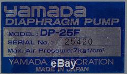 Yamada DP-25F High Purity Air-Operated Diaphragm Pump