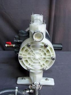 Yamada NDP-25BPS-PP Air Powered Double Diaphragm AODD Pump